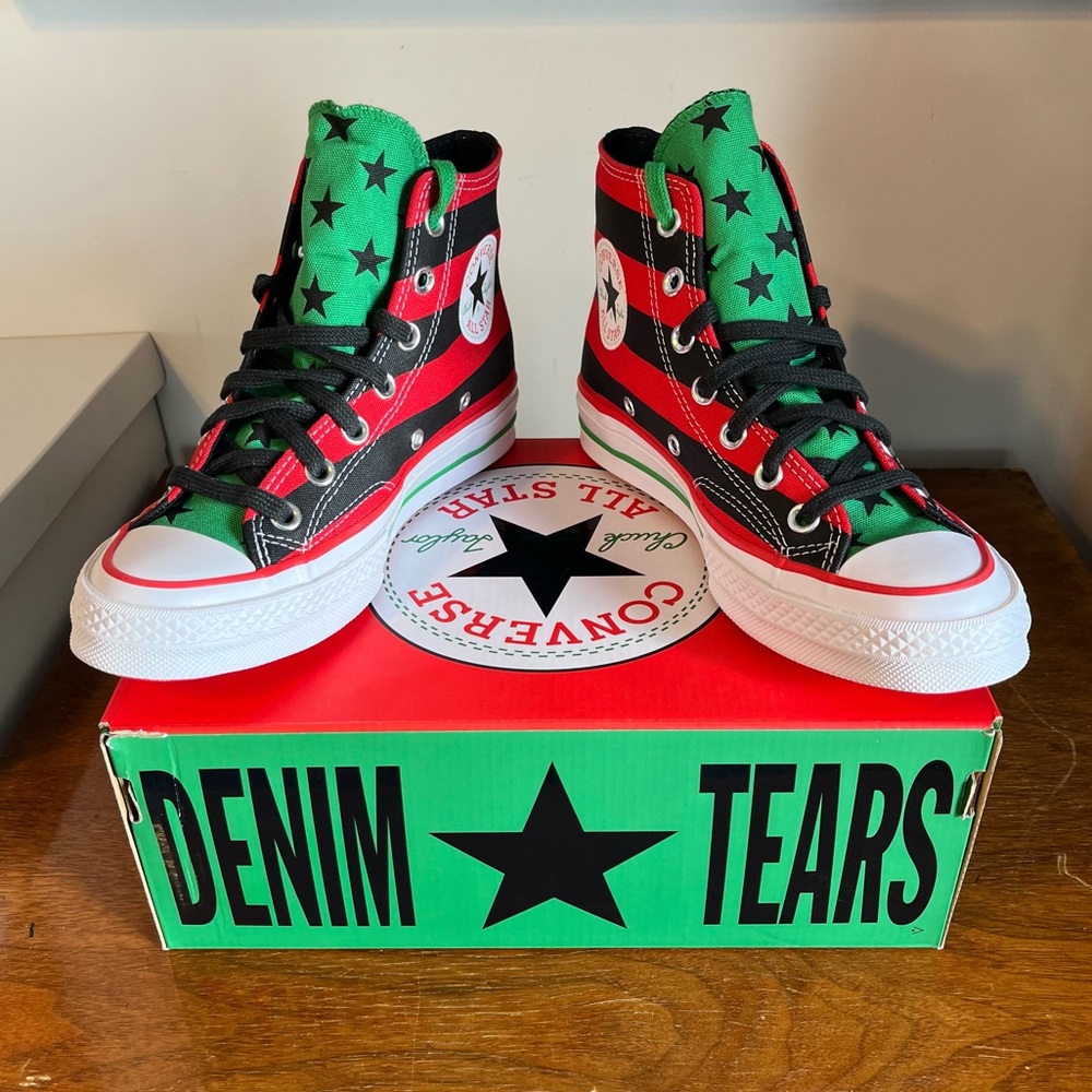 Denim Tears x Converse Hi-Tops